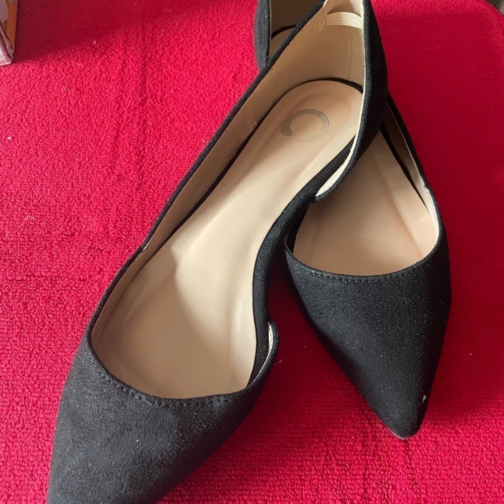 Elegant Black Women's Flats